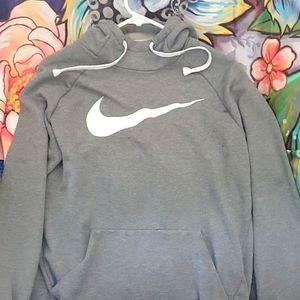 Nike dry fit Gray hoodie